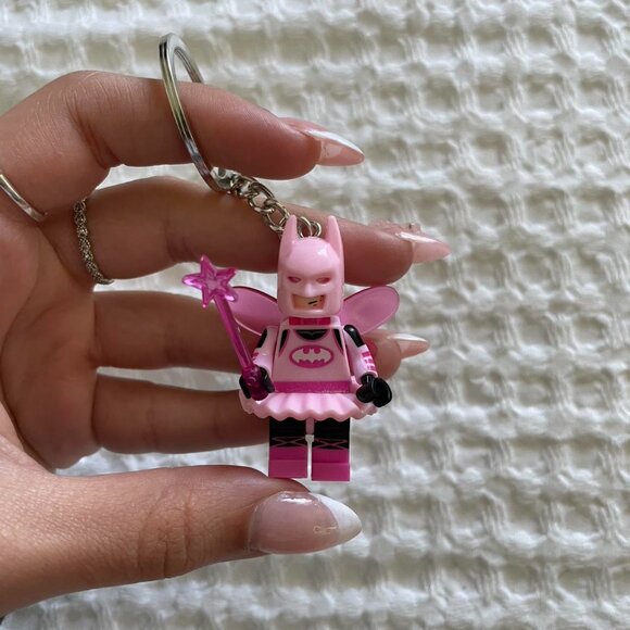 COPY - Bundle Deal! - Fairy Batman, Bunny, and Lego Batman keychains - multicol… - Picture 6 of 8